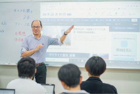 学科の特徴 POINT2 AI時代にも対応できる ビッグデータを取り入れたマーケティング知識を学ぶ