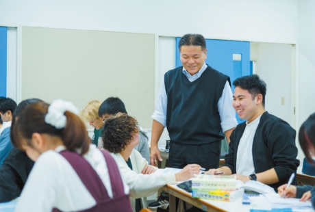 学科の特徴 POINT3 時代に合わせた授業形態で 学びやすく理解できるカリキュラムと選択科目